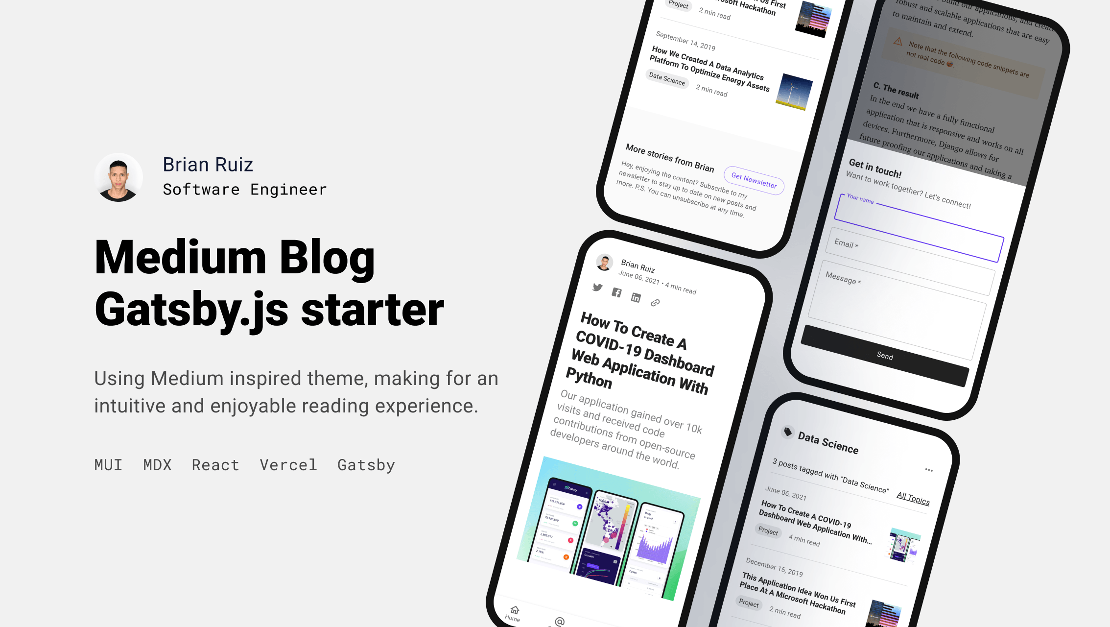 Building a Medium-inspired blog with Gatsby.js