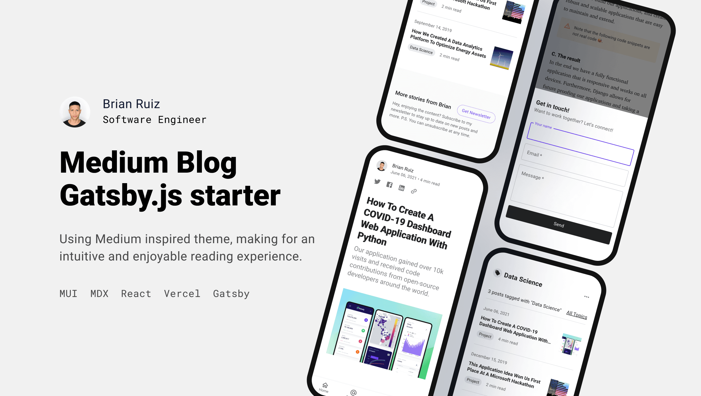 Building a Medium-inspired blog with Gatsby.js